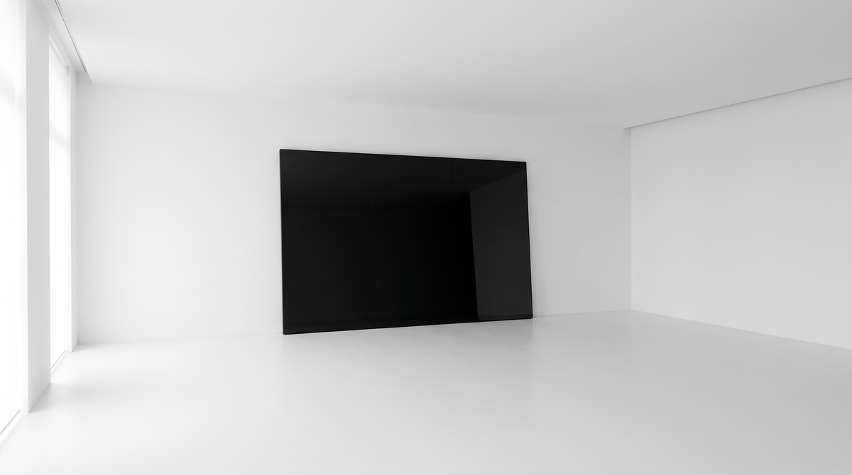 Spiegel in minimalistisch interieur minder is meer — Noxare