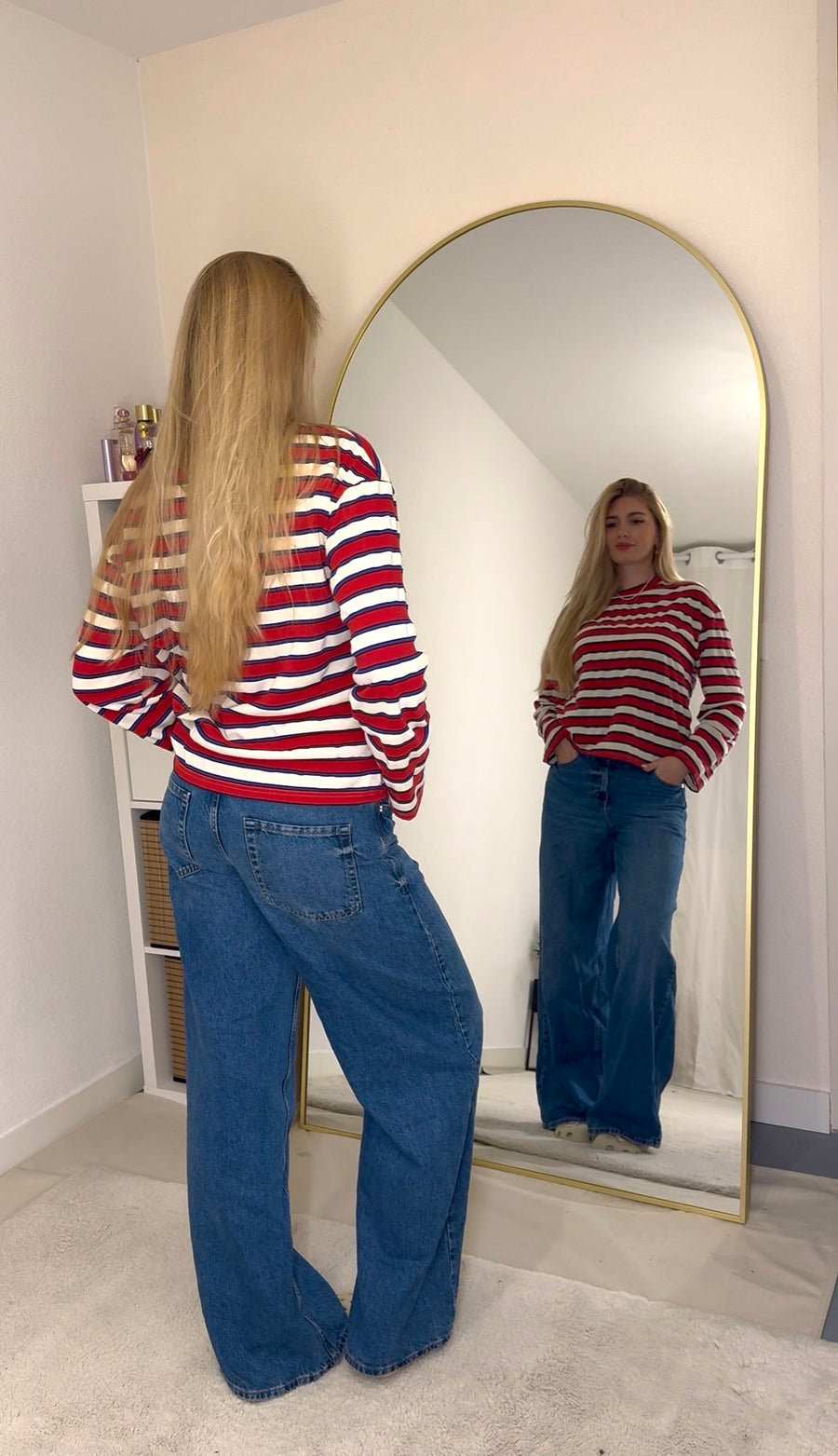 Klantfoto van Samantha met Arch No.1  200×100 cm - Grote boogspiegel
