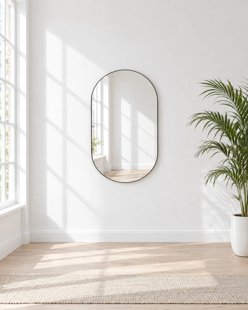 Elva – 80×50 cm – Ovale wandspiegel